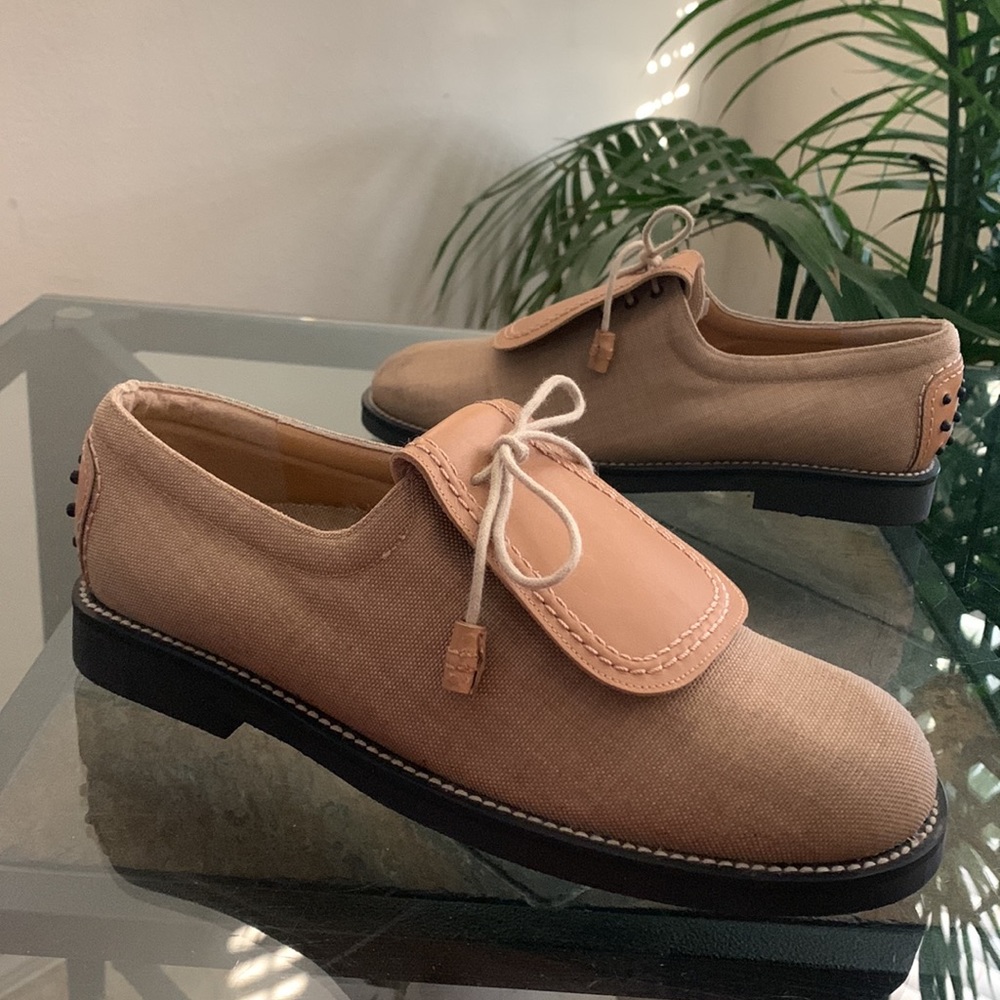 STUART WEITZMAN Sand Cordura Golf Shoes
